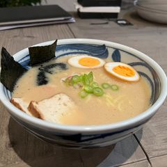 A picture of Authentic Vegetarian Miso Ramen!.