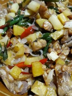 Foto resep Oseng cabe ijo kentang tempe