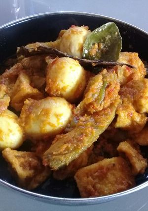 Foto resep 3T Balado (Telur,terong&tahu)