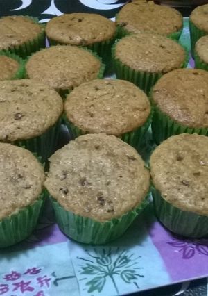 Una foto de Cupcakes de café y chocolate