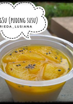 Foto resep Dingsu (puding susu)