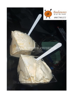 A picture of Mango Ice Cream.