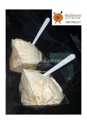 A picture of Mango Ice Cream.