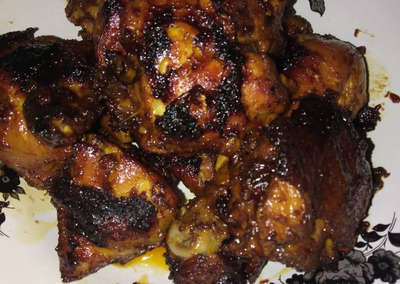 Ayam panggang teflon sederhana