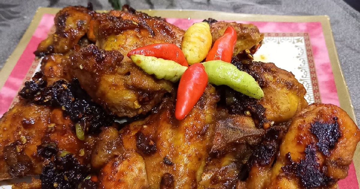 Ayam bakar kecap simpel