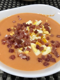 Una foto de Salmorejo