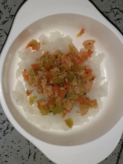 Foto resep Capcay salmon MPASI 10m+