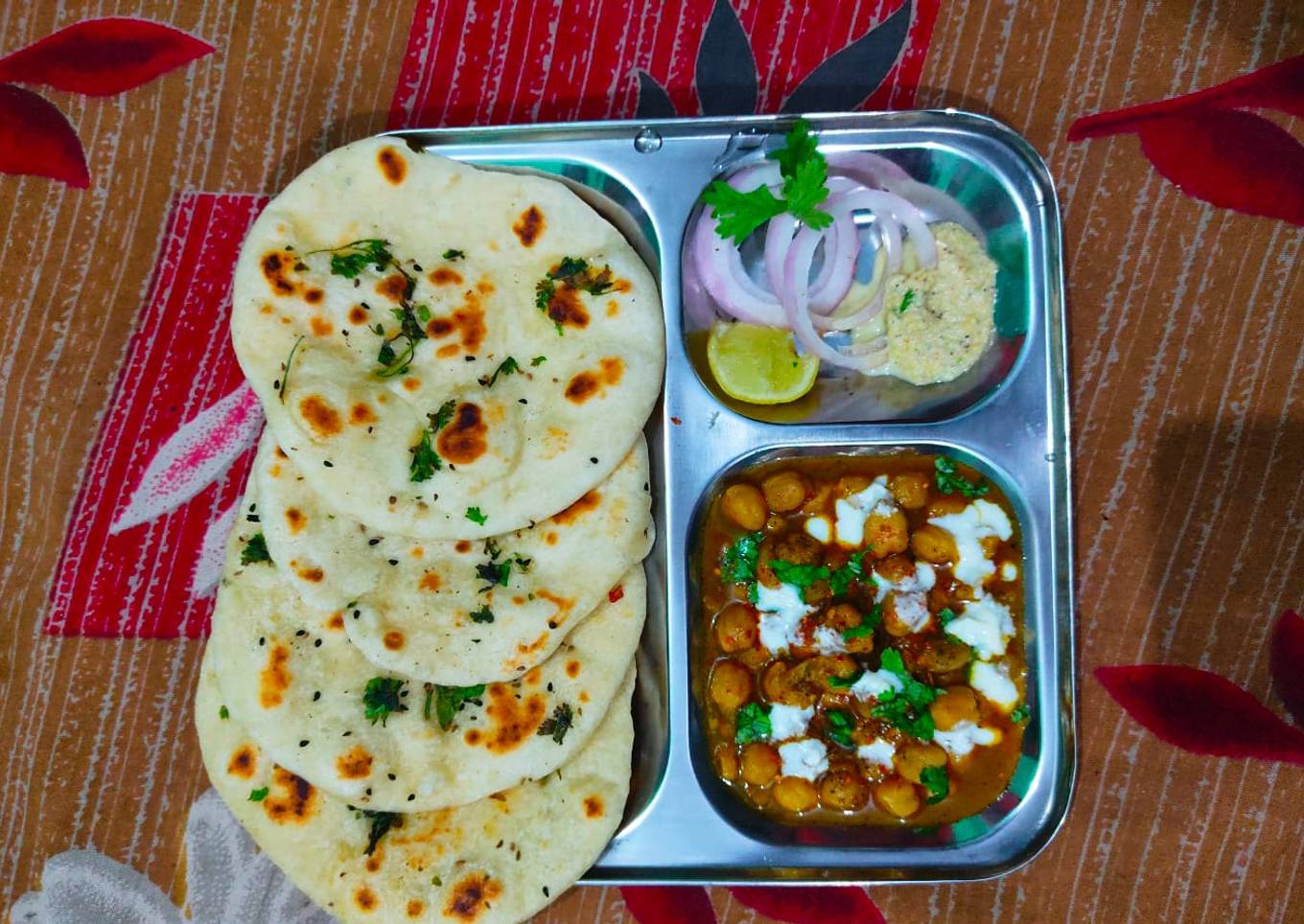 Kulche with Chole