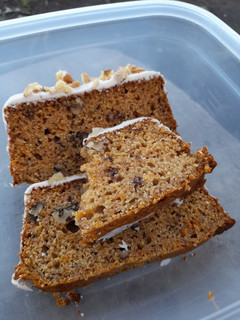 Una foto de Budín carrot cake 100 % integral