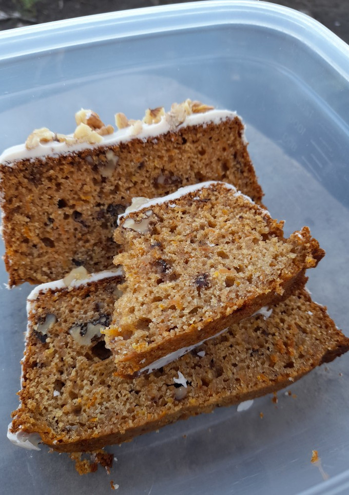 Una foto de Budín carrot cake 100 % integral