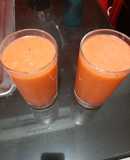 Jugo de mango y fresa