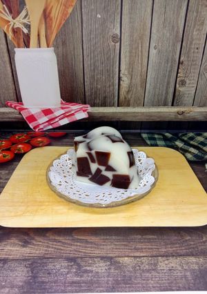 Foto resep Puding Mozaik Susu Coklat