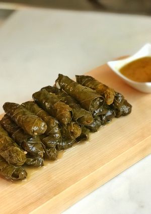 صورة لوصفة يالنجي (ورق عنب بالزيت)