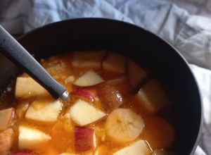 Una foto de Ensalada de frutas