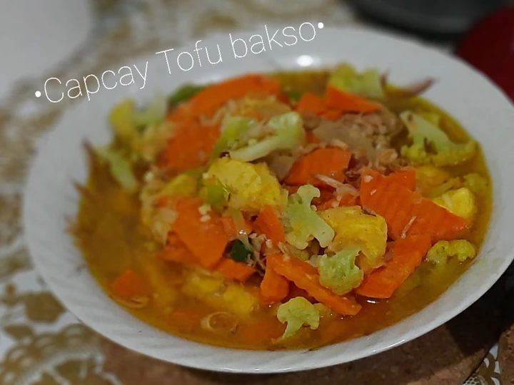 Langkah Mudah untuk Membikin Resep •Capcay tofu bakso• yang Sempurna Anti Ribet, Bikin Ngiler