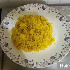 Bengali sweet pulao A picture of Bengali sweet pulao.