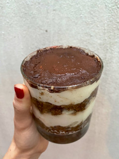 Una foto de Tiramisú porridge
