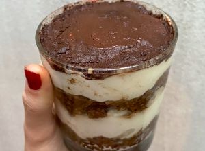 Una foto de Tiramisú porridge
