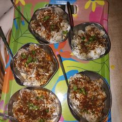A picture of Dahi vada chatpate.