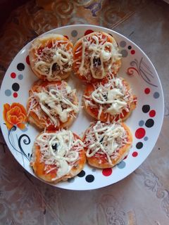 صورة لوصفة ميني بيتزا🍕