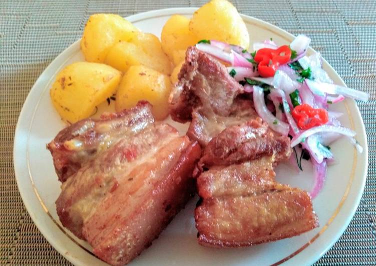 Costillar de lechón a la cerveza 👍🇵🇪