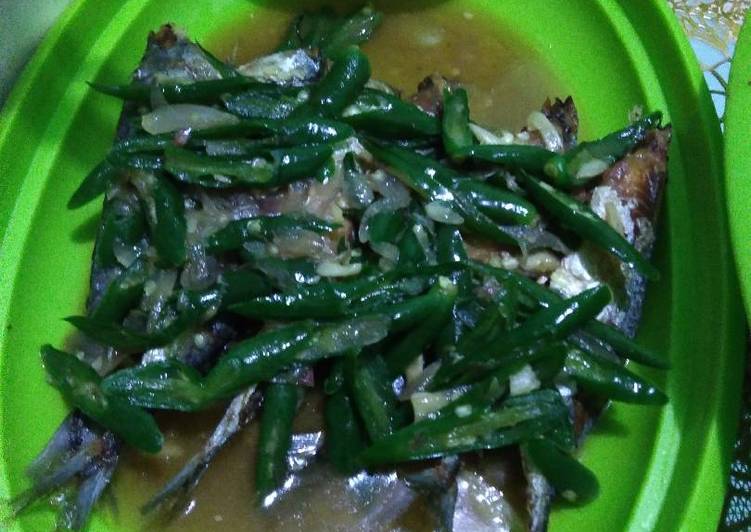 Ikan Cabe ijo Saus Tiram