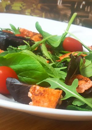 Foto principal de Ensalada de falso salmón