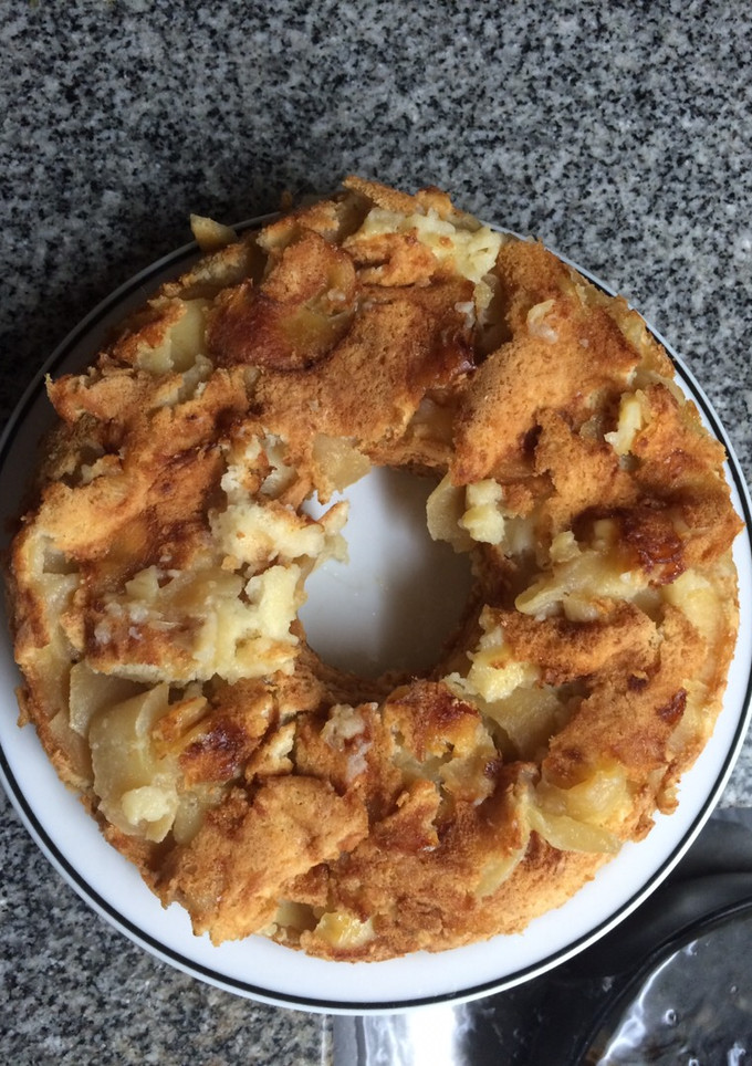 Una foto de Torta de manzana súper fácil y rápida