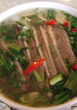 Hình của món Bún ngan.