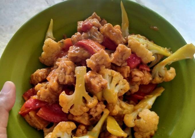 Resep Tumis Kembang Kol Dan Tempe Oleh Ciibbett Cookpad