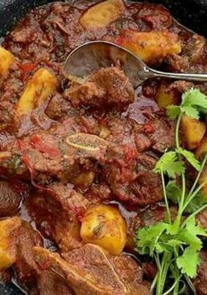 A picture of Beef stew.
