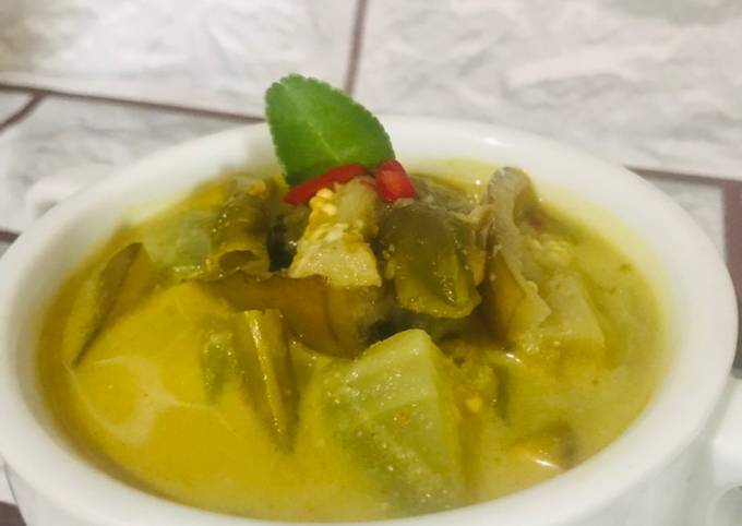 Sayur Lodeh bumbu tumis