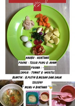 Foto resep Mpasi hari ke2