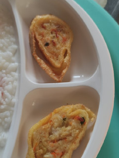 Foto resep Mpasi chicken egg roll