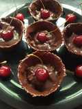 ચેરી ચોકો ગનાશ કપ (Cherry Choco Ganash Cup Recipe In Gujarati)
