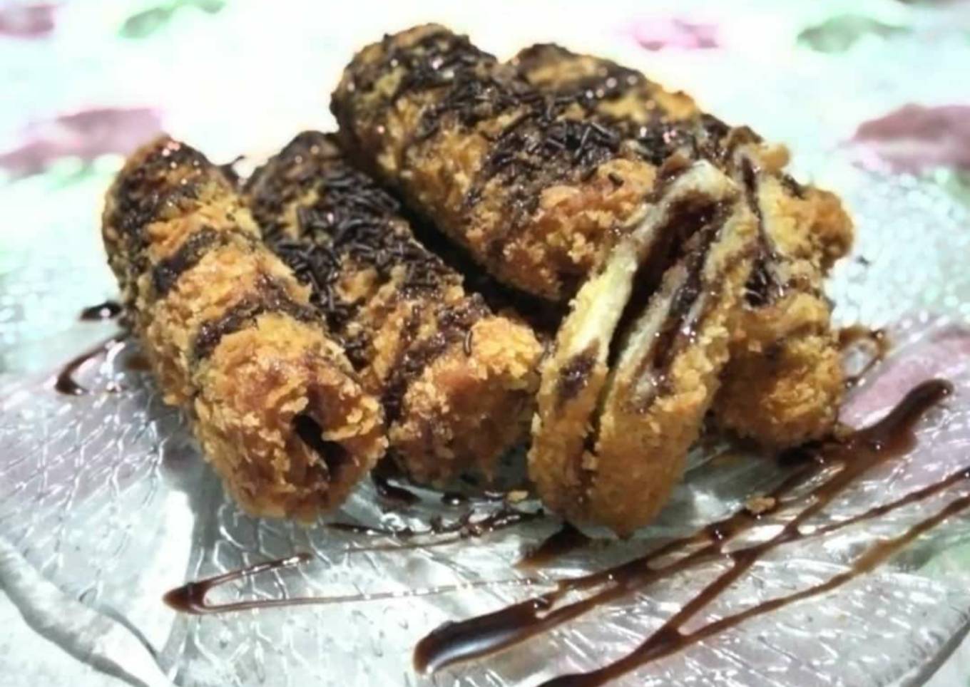 Roti Goreng Nutella Enak