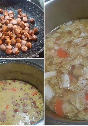Frankfurti leves, kínai kelből 🥰 recept fotója