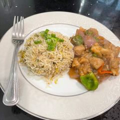 A picture of Butter Garlic Rice.