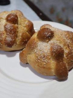 Una foto de Pan de muerto