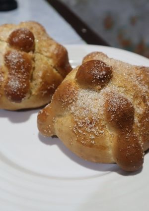 Una foto de Pan de muerto
