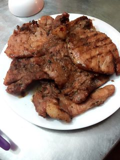 Hình của món Món sườn nướng mật ong.