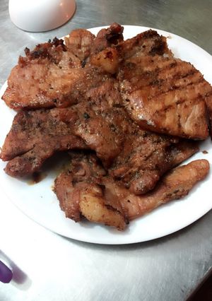 Hình của món Món sườn nướng mật ong.