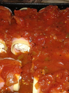 Una foto de Canelones de ricota SIN MASA: ¡rápido y rico!