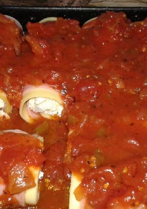 Una foto de Canelones de ricota SIN MASA: ¡rápido y rico!