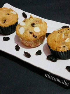 Foto resep Milk Muffin with Raisins