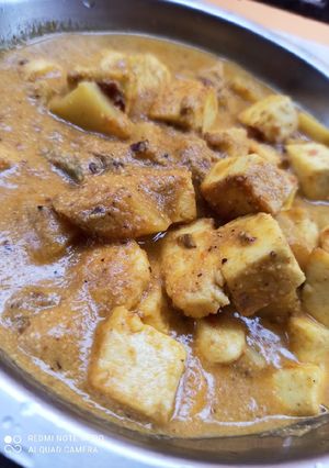 পনির কারি(paneer curry recipe in Bengali) রেসিপির প্রধান ছবি
