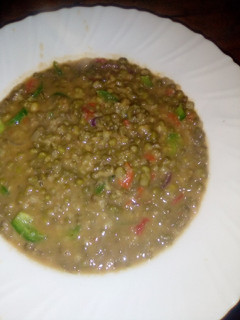 A picture of Green grams.