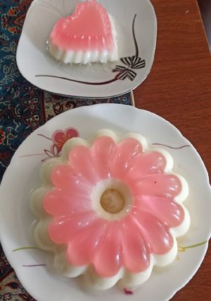 عکسی از دستور دسر پاناکوتا و ژله