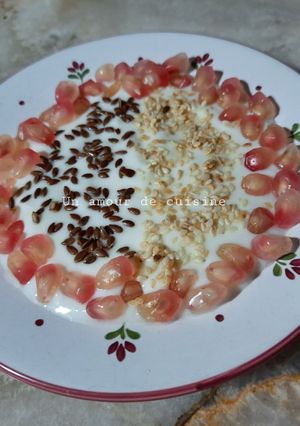 Une photo de Yaourt bowl aux graines 🥣