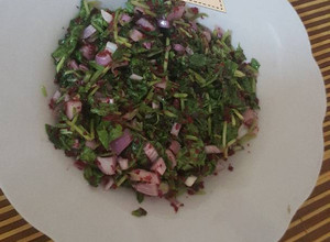 صورة لوصفة سلطة. جرجير 🥗